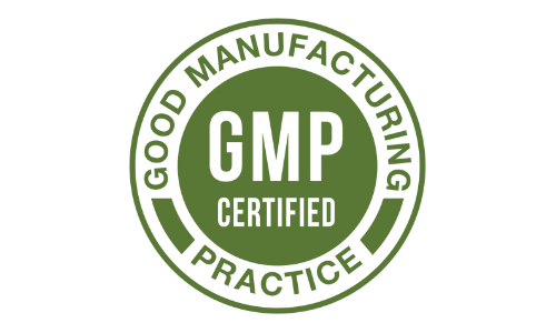 GMP certified Good Manufacturing Practice seal